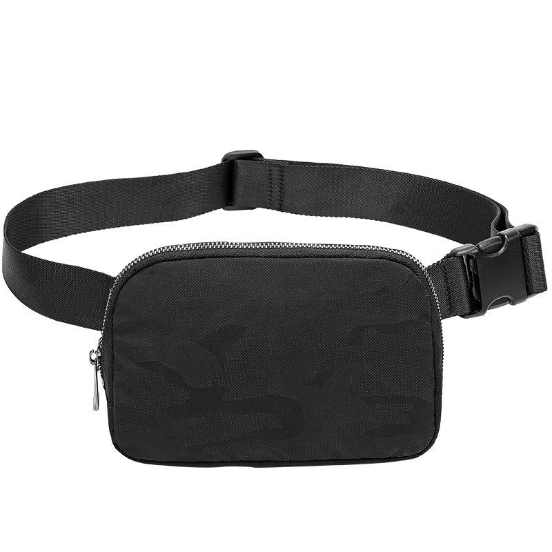 Wholesale Waist bag nylon waterproof chest bag outdoor sports running mobile phone bag versatile crossbody men and women